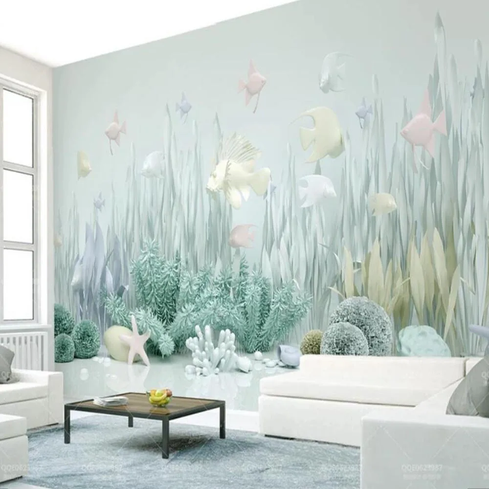Sea World Wallpaper Mural for Kids Children Room papers Art Decals Contact Paper Roll 3d Murals Papel De Parede
Sea World Wallpaper Mural for Kids Children Room papers Art Decals Contact Paper Roll 3d Murals Papel De Parede