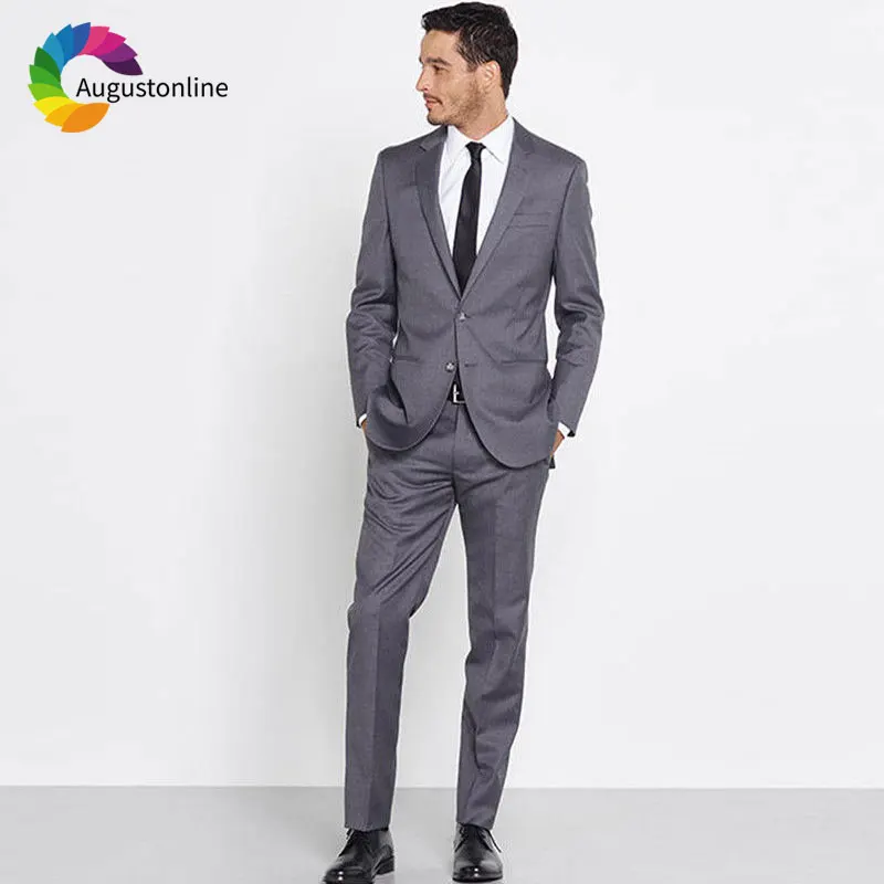 Custom Made Business Grey Men Suits Wedding Prom Wear Best Man Blazer Terno Masculino Slim Fit Groom Tuxedo Jacket Pants 2 Piece
Custom Made Business Grey Men Suits Wedding Prom Wear Best Man Blazer Terno Masculino Slim Fit Groom Tuxedo Jacket Pants 2 Piece