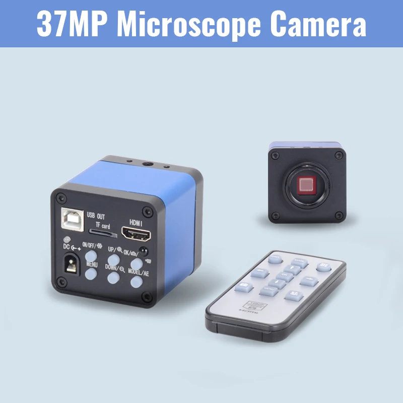 37MP Inspection Microscope Camera 1080P HDMI USB Industrial Electronic Digital Video MagnifierFor Phone CPU PCB Soldering Repair
37MP Inspection Microscope Camera 1080P HDMI USB Industrial Electronic Digital Video MagnifierFor Phone CPU PCB Soldering Repair