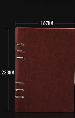 Free shipping new notebook leather loose-leaf notepad Diary Memo Composition Book Spiral Notebook
Free shipping new notebook leather loose-leaf notepad Diary Memo Composition Book Spiral Notebook