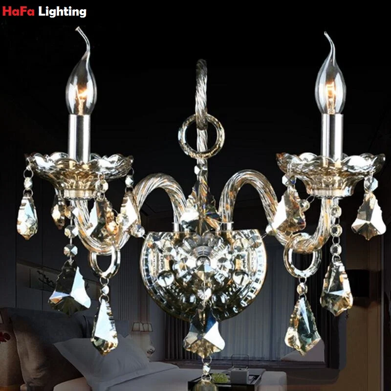 Crystal wall lamp Luxury Modern Living Room K9 crystal wall light Top Grade beside Crystal wall Lighting crystal wall sconce
Crystal wall lamp Luxury Modern Living Room K9 crystal wall light Top Grade beside Crystal wall Lighting crystal wall sconce
