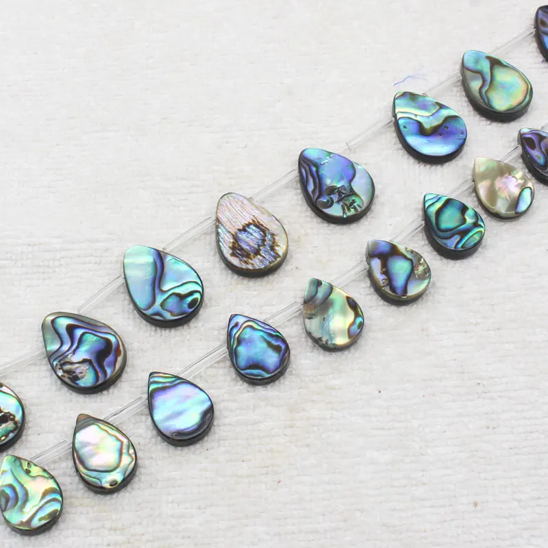 10-18mm Beautiful Multi-Color Abalone Shell Water-Drop Beads 15"For DIYJewelry making!We provide mixed wholesale for all items !
10-18mm Beautiful Multi-Color Abalone Shell Water-Drop Beads 15"For DIYJewelry making!We provide mixed wholesale for all items !