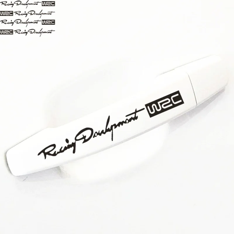 4 x Newest WRC Car Door Handle Stickers Decal for Alfa Romeo 147 156 159 Alfetta Berlina Brera Mito Giulia Milano
4 x Newest WRC Car Door Handle Stickers Decal for Alfa Romeo 147 156 159 Alfetta Berlina Brera Mito Giulia Milano