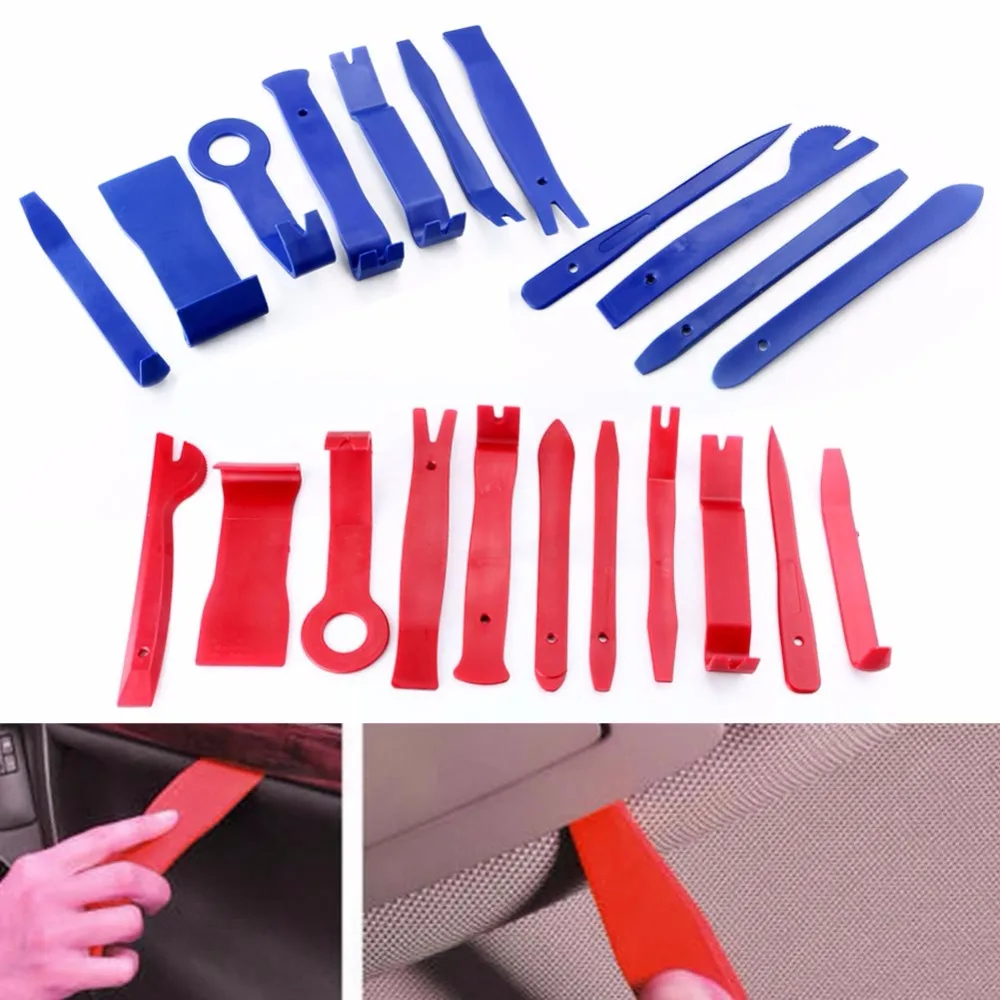 Hot 11pcs Removal Tool Car Auto Door Clip Panel radio Audio Installer emblems fittings/clips Pry Removal Kit Set Car Repair Tool
Hot 11pcs Removal Tool Car Auto Door Clip Panel radio Audio Installer emblems fittings/clips Pry Removal Kit Set Car Repair Tool