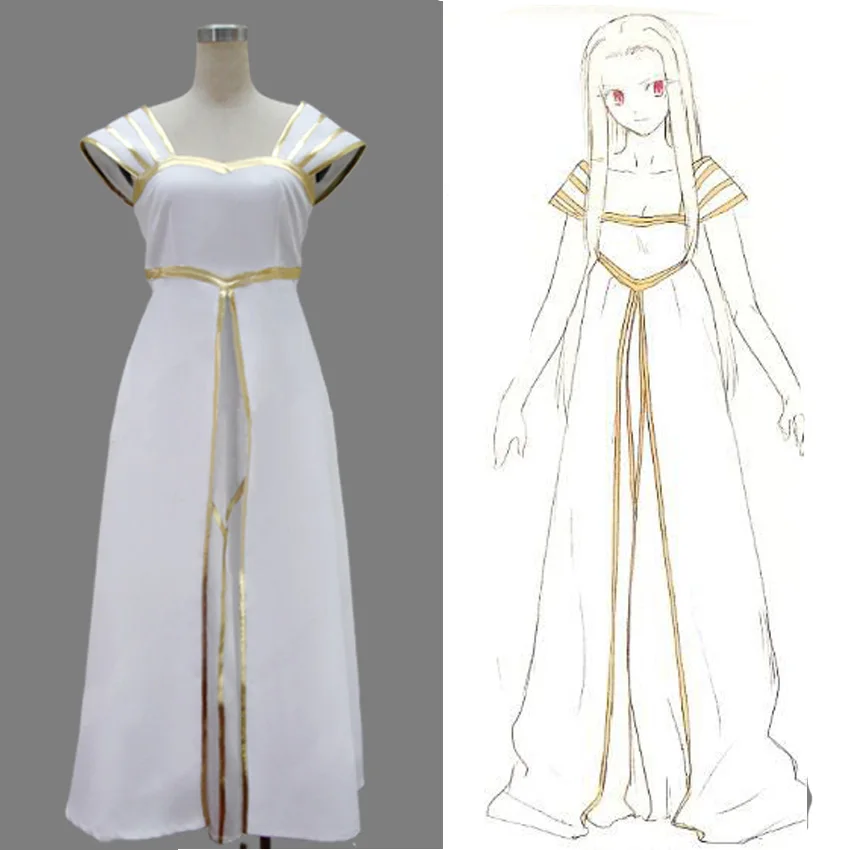 Fate Zero Irisviel von Einzbern cosplay costume white princess long dress sexy costumes women
Fate Zero Irisviel von Einzbern cosplay costume white princess long dress sexy costumes women
