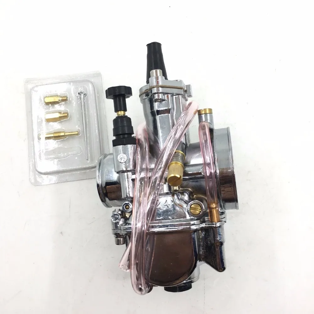 SherryBerg Carburettor Carby 24mm PWK 24 Carb Carburetor for Honda Yamaha Suzuki JOG RTL250 CR80 CR125 Chrome Dirt Bike
SherryBerg Carburettor Carby 24mm PWK 24 Carb Carburetor for Honda Yamaha Suzuki JOG RTL250 CR80 CR125 Chrome Dirt Bike