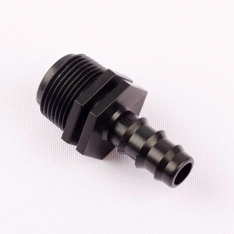 60pcs 3/4" Male Thread To 16mm Outer Dia. PE Water Pipe Barded Connectors Farm Irrigation System Water Pipe Joint
60pcs 3/4" Male Thread To 16mm Outer Dia. PE Water Pipe Barded Connectors Farm Irrigation System Water Pipe Joint