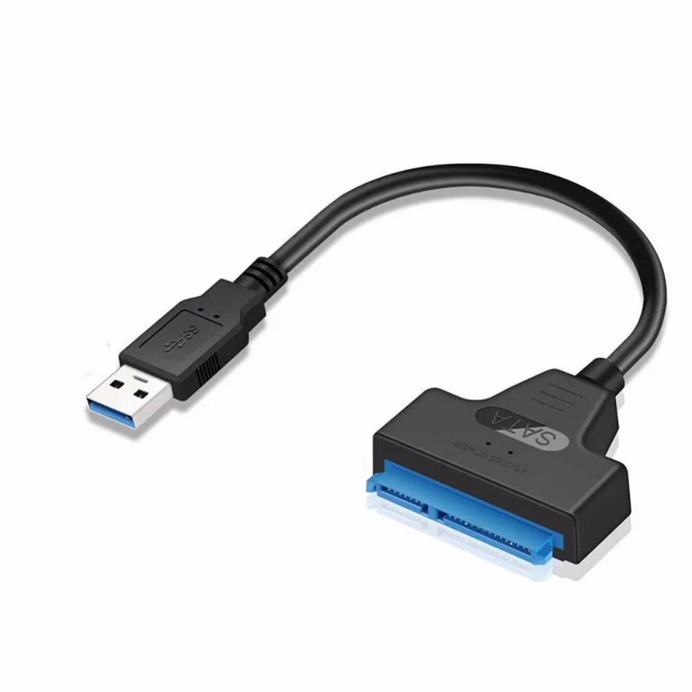 Jinpincable New USB 3.0 to SATA III Cable USB to SATA 22PIN Converter 6 Gbps for 2.5 Inch External HDD Hardisk Driver
Jinpincable New USB 3.0 to SATA III Cable USB to SATA 22PIN Converter 6 Gbps for 2.5 Inch External HDD Hardisk Driver