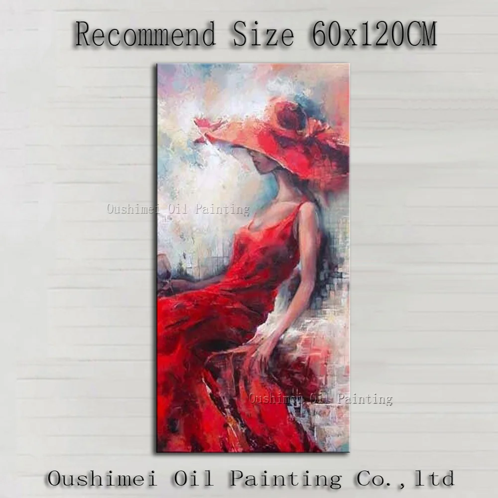 China Superb Artist Handmade High Quality Modern Wall Decoration Beauty Lady Wearing Red Hat and Dress Oil Painting Decorative
China Superb Artist Handmade High Quality Modern Wall Decoration Beauty Lady Wearing Red Hat and Dress Oil Painting Decorative