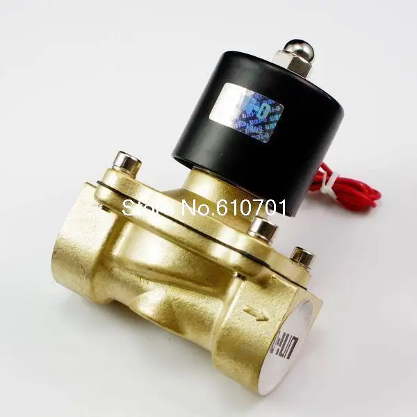 Water Air Gas Fuel NC Solenoid Valve 3/8" BSPP 12VDC 24VDC 110VAC 220VAC 2W040-10
Water Air Gas Fuel NC Solenoid Valve 3/8" BSPP 12VDC 24VDC 110VAC 220VAC 2W040-10