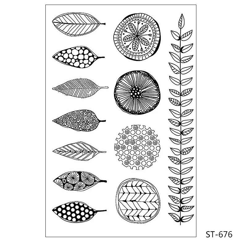 AZSG Various leaves and spots Clear Stamps/Seal For DIY Scrapbooking/Card Making/Album Decorative Rubber Stamp Crafts
AZSG Various leaves and spots Clear Stamps/Seal For DIY Scrapbooking/Card Making/Album Decorative Rubber Stamp Crafts