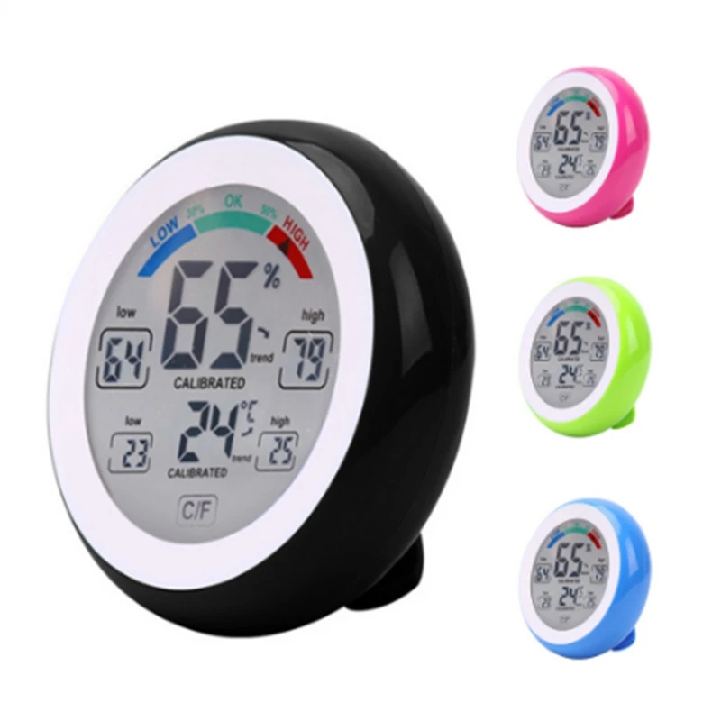 100pcs/lot New mini Digital LCD Display Indoor Thermometer Hygrometer Round Wireless Electronic Temperature Humidity Meter
100pcs/lot New mini Digital LCD Display Indoor Thermometer Hygrometer Round Wireless Electronic Temperature Humidity Meter