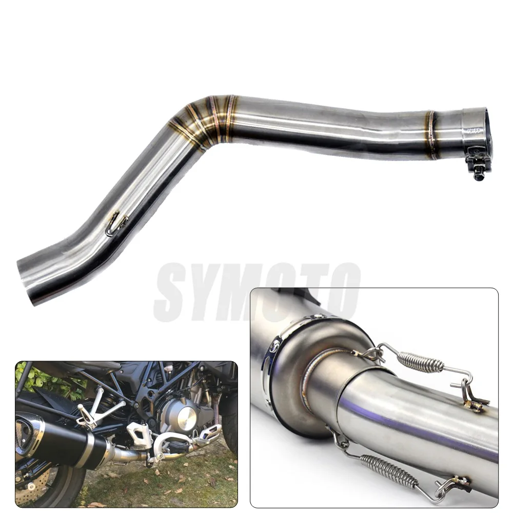 Motorcycle 51mm Exhaust Muffler Middle Link Pipe System For Benelli TRK502 TRK 502 ALL YEARS Slip-on 2017
Motorcycle 51mm Exhaust Muffler Middle Link Pipe System For Benelli TRK502 TRK 502 ALL YEARS Slip-on 2017