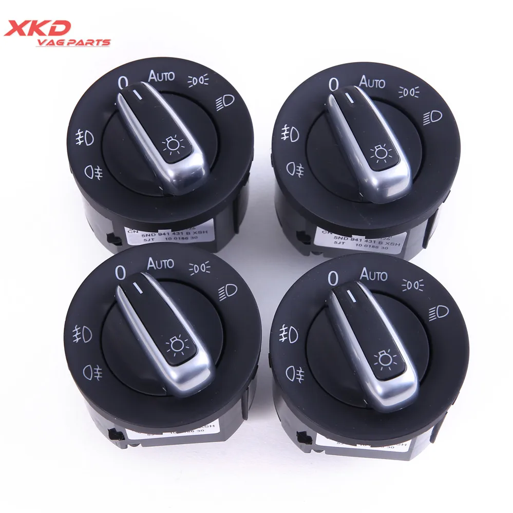 4Pcs Chrome Headlight Switch Contorl Fit For V-W Passat B6 3C2 3C5 5ND941431B 5ND 941 431 B
4Pcs Chrome Headlight Switch Contorl Fit For V-W Passat B6 3C2 3C5 5ND941431B 5ND 941 431 B