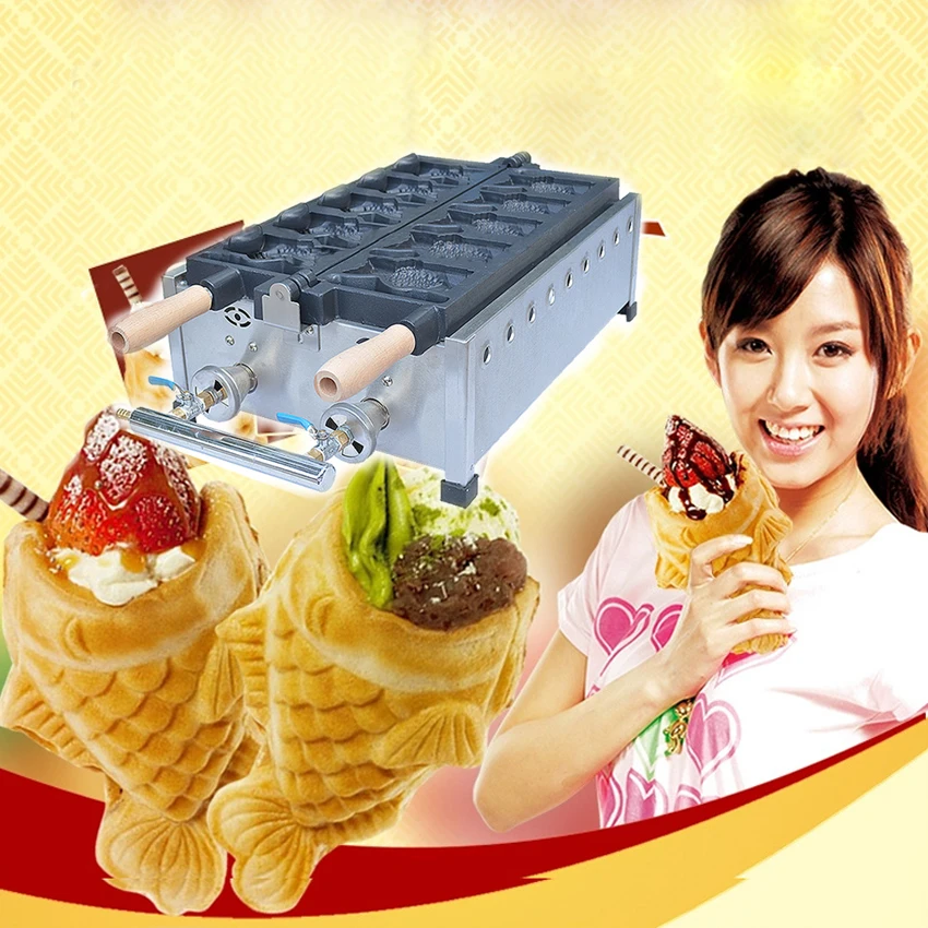 1PC FY-1101B.R Gas Type Fish Waffle Grill,Fish Waffle Maker,Fish Cake Oven,With Recipe,Gas Opening Snapper Burn Machine
1PC FY-1101B.R Gas Type Fish Waffle Grill,Fish Waffle Maker,Fish Cake Oven,With Recipe,Gas Opening Snapper Burn Machine
