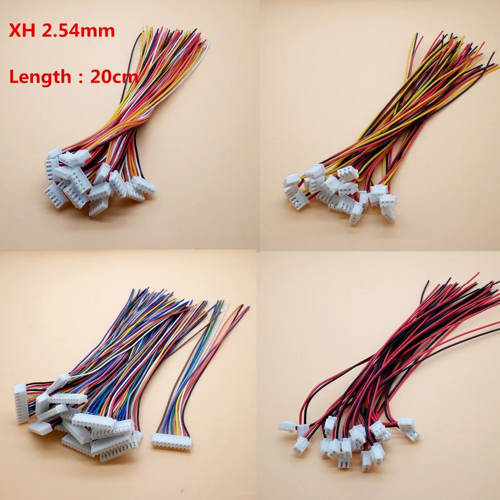 20Pcs JST XH2.54 2/3/4/5/6/7/8/9/10/12 Pin Connector Plug Wire Cable 20cm Length
20Pcs JST XH2.54 2/3/4/5/6/7/8/9/10/12 Pin Connector Plug Wire Cable 20cm Length