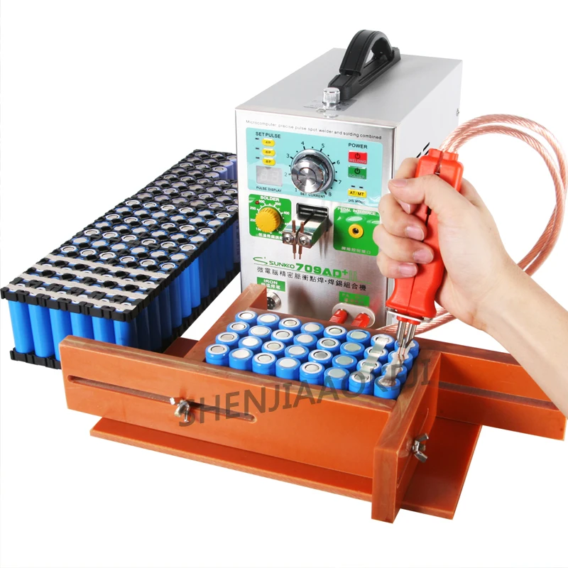 110/220V Lithium Battery Spot Welder Miniature Household Handheld Power Battery Pack Welding Electric Welding Machine 1PC
110/220V Lithium Battery Spot Welder Miniature Household Handheld Power Battery Pack Welding Electric Welding Machine 1PC