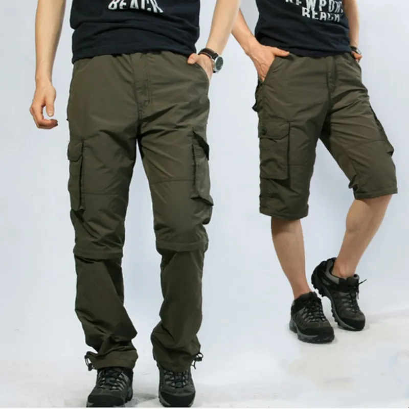 Summer Quick Dry Thin Detachable Multi-pocket Pants Outdoor Climbing Sports Training Loose Breathable Fast Dry Straight Trousers
Summer Quick Dry Thin Detachable Multi-pocket Pants Outdoor Climbing Sports Training Loose Breathable Fast Dry Straight Trousers