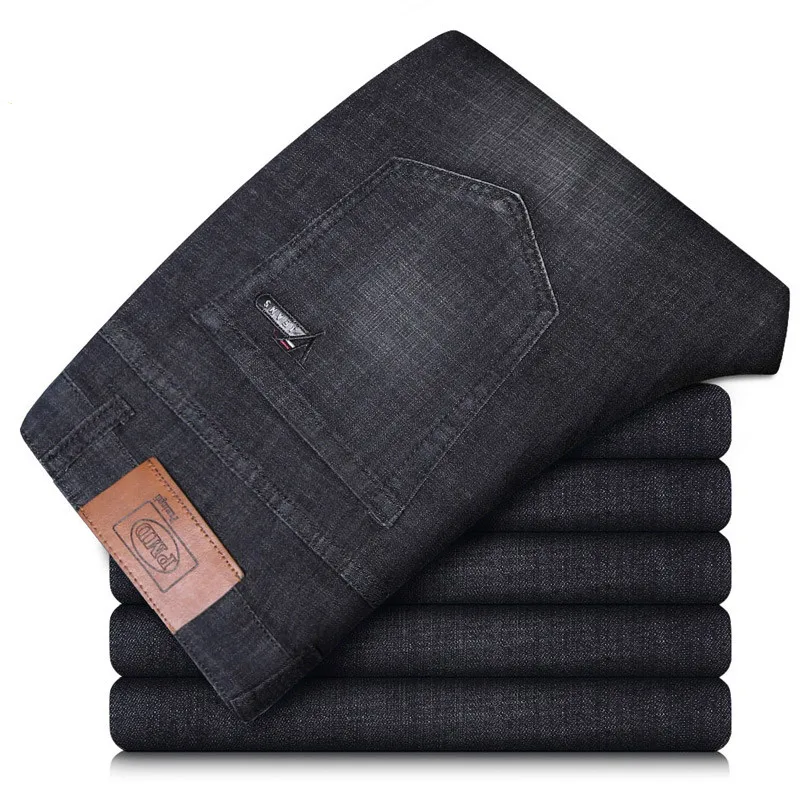 New Fashion Men's Business Brand Jeans Straight Jeans Men Casual Stretch Skinny Jeans Men Male Denim Trousers Black Big Size
New Fashion Men's Business Brand Jeans Straight Jeans Men Casual Stretch Skinny Jeans Men Male Denim Trousers Black Big Size