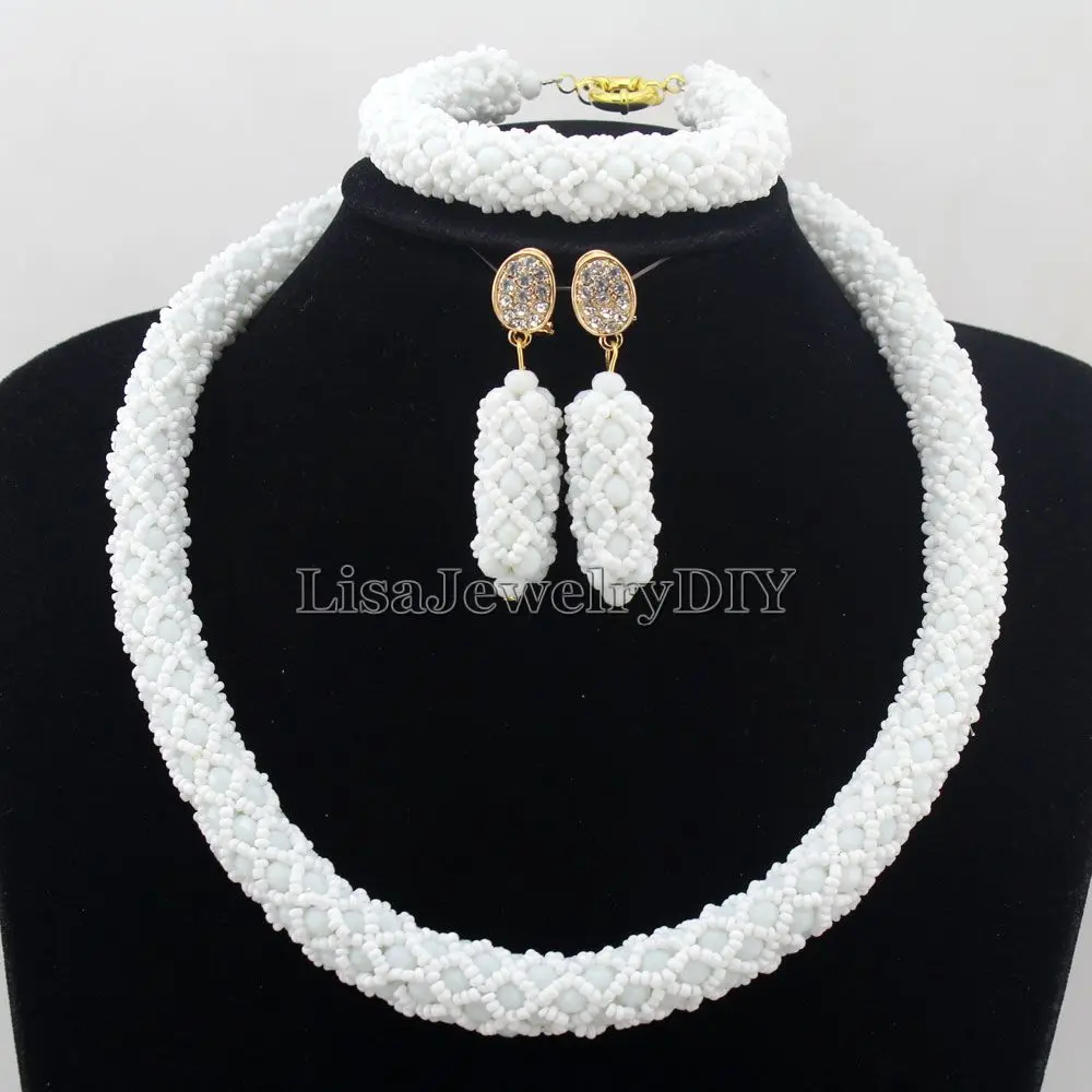 African Statement Necklace Costume Necklace Set Crystal Jewelry Womens Jewellery Set Nigerian Wedding Beads Jewelry Set HD7397
African Statement Necklace Costume Necklace Set Crystal Jewelry Womens Jewellery Set Nigerian Wedding Beads Jewelry Set HD7397