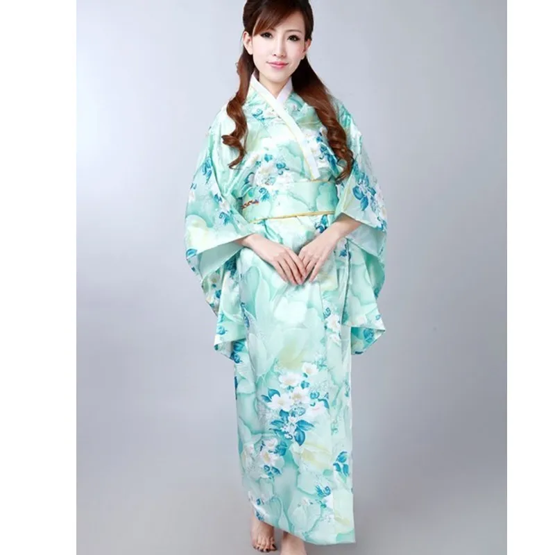 Fashion Light Blue Japanese Women's Silk Satin Kimono Yukata Evening Dress Flower One Size H0047
Fashion Light Blue Japanese Women's Silk Satin Kimono Yukata Evening Dress Flower One Size H0047