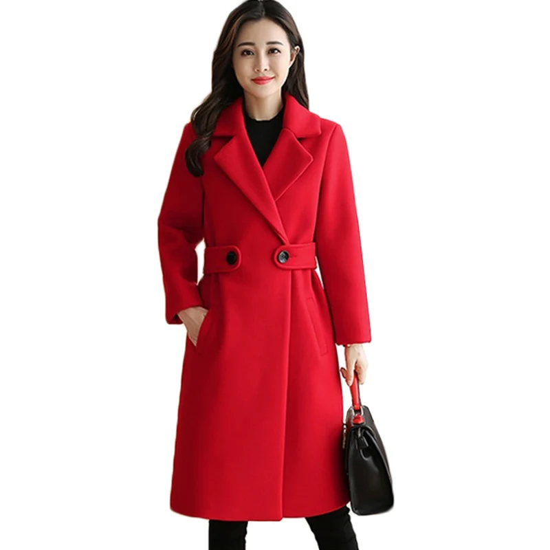 2022 New Women's Woolen Coat New High Quality Winter Jacket Female Long Warm Wool Jacket Coat Women Outerwear Ladies Offic Wear
2022 New Women's Woolen Coat New High Quality Winter Jacket Female Long Warm Wool Jacket Coat Women Outerwear Ladies Offic Wear