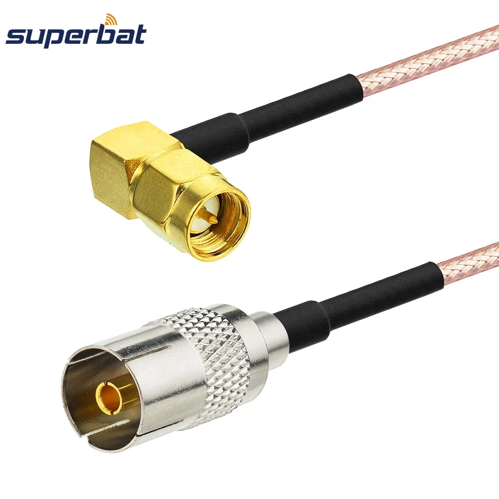 Адаптер Superbat антенны кабель SMA штекер прямоугольный к DVB-T TV гнездовой отрезок кабель RG316 15 см RF коаксиальный кабель
Адаптер Superbat антенны кабель SMA штекер прямоугольный к DVB-T TV гнездовой отрезок кабель RG316 15 см RF коаксиальный кабель