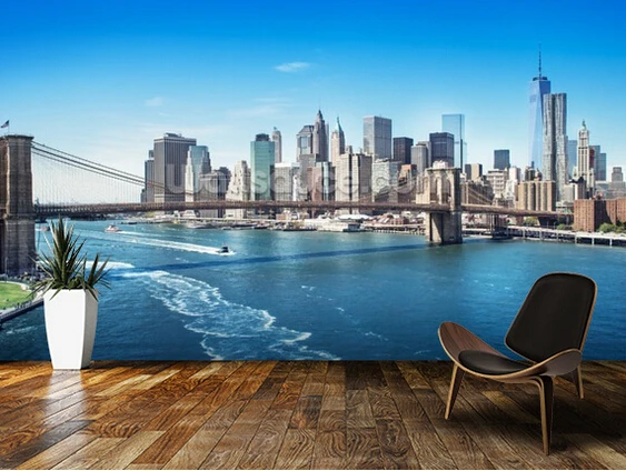 Custom photo wallpaper,New York Brooklyn Bridge Skyline,3d stereoscopic wallpaper for living room kitchen background wall
Custom photo wallpaper,New York Brooklyn Bridge Skyline,3d stereoscopic wallpaper for living room kitchen background wall