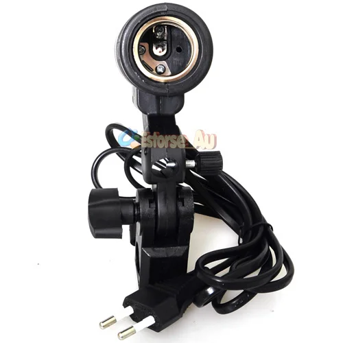 10pcs New Flash Swivel Adapter Single Lamp Bulb Holder E27 Umbrella Bracket EU Plug
10pcs New Flash Swivel Adapter Single Lamp Bulb Holder E27 Umbrella Bracket EU Plug