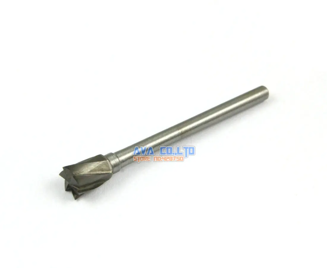 4 Pcs 3mm Shank Tungsten Carbide Burr Rotary Cutter File CNC Engraving Bit Single Cut (NO.10)
4 Pcs 3mm Shank Tungsten Carbide Burr Rotary Cutter File CNC Engraving Bit Single Cut (NO.10)