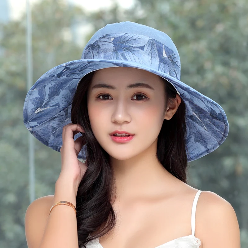 Sun Hat Women Korean Version Summer Wide Brim Beach Hats Ladies Sun Protection Sunscreen Folding Outdoor Cap Elegant Caps H3188
Sun Hat Women Korean Version Summer Wide Brim Beach Hats Ladies Sun Protection Sunscreen Folding Outdoor Cap Elegant Caps H3188
