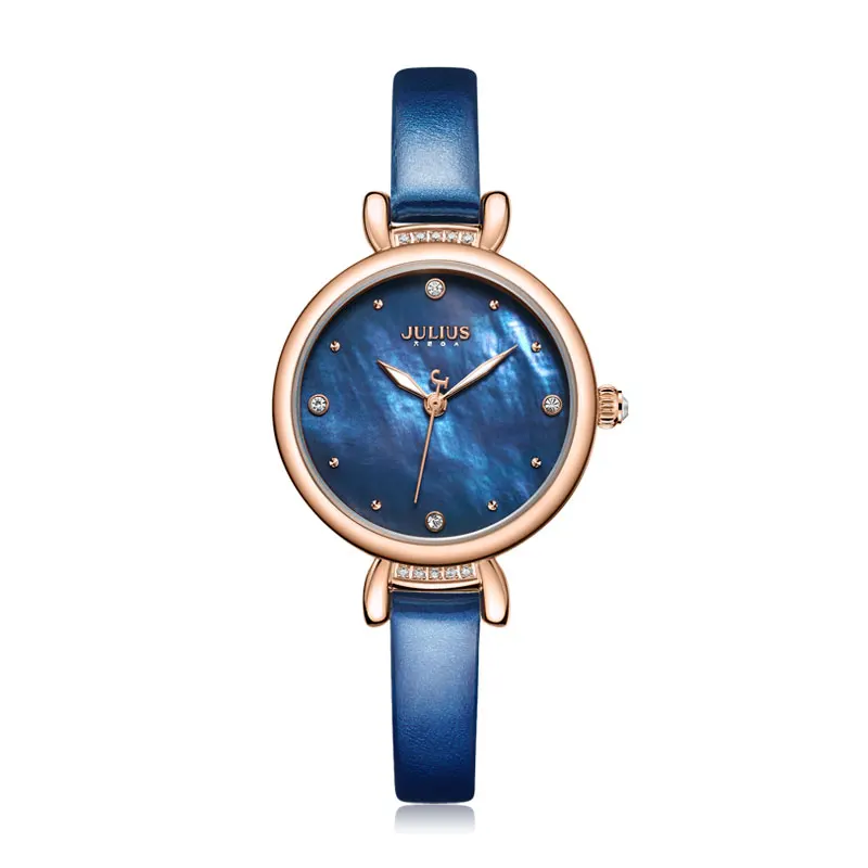 Julius watch Leather Band Watch Pearl Dial Luxury Gift Watch For Women Fashion Quartz Simplicity Ladies Daily Watch JA-1087
Julius watch Leather Band Watch Pearl Dial Luxury Gift Watch For Women Fashion Quartz Simplicity Ladies Daily Watch JA-1087