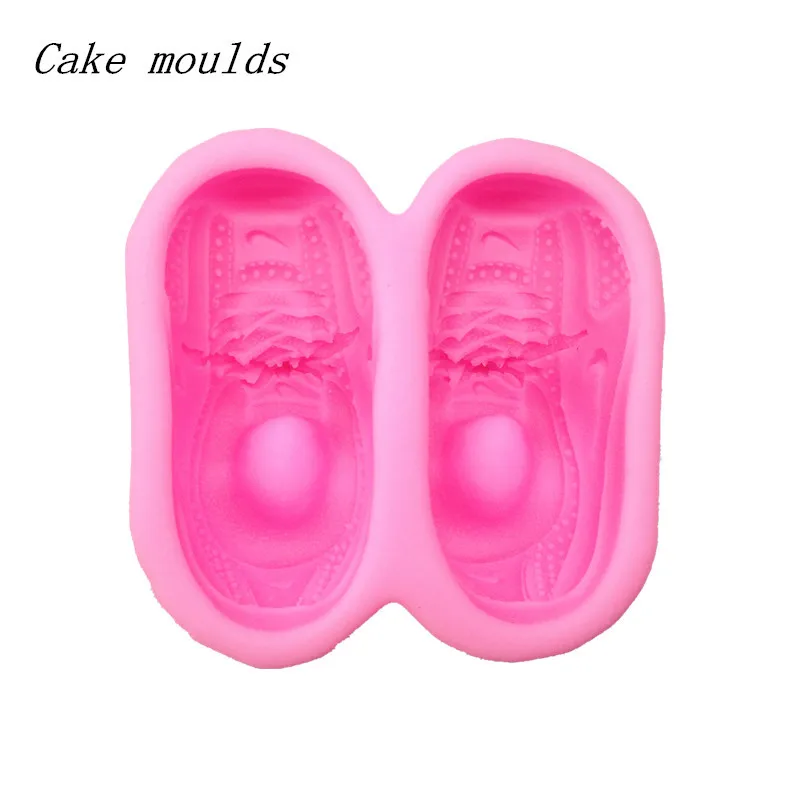 Silicone mold K025 sport shoe shape baking mold Fondant cake mold chocolate mold Decoration tools
Silicone mold K025 sport shoe shape baking mold Fondant cake mold chocolate mold Decoration tools