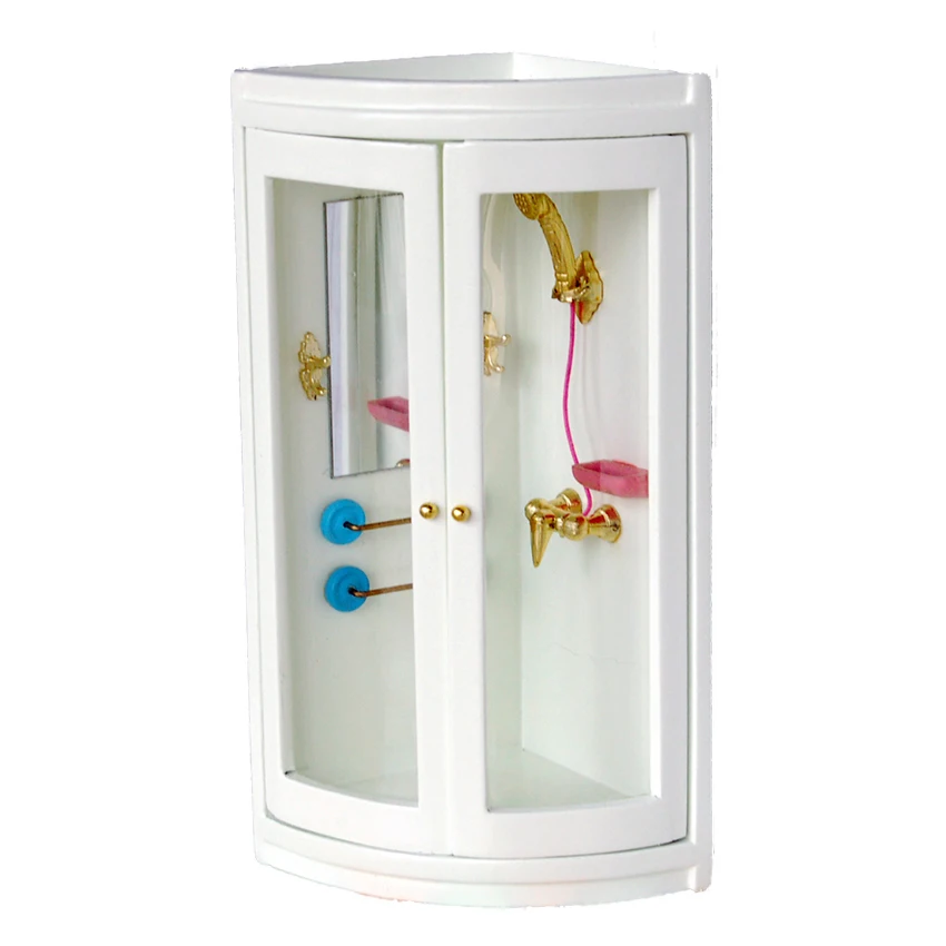 Dollhouse Miniatures Furniture Mini Shower Room For 1/12 Doll House Accessories WA0222
Dollhouse Miniatures Furniture Mini Shower Room For 1/12 Doll House Accessories WA0222