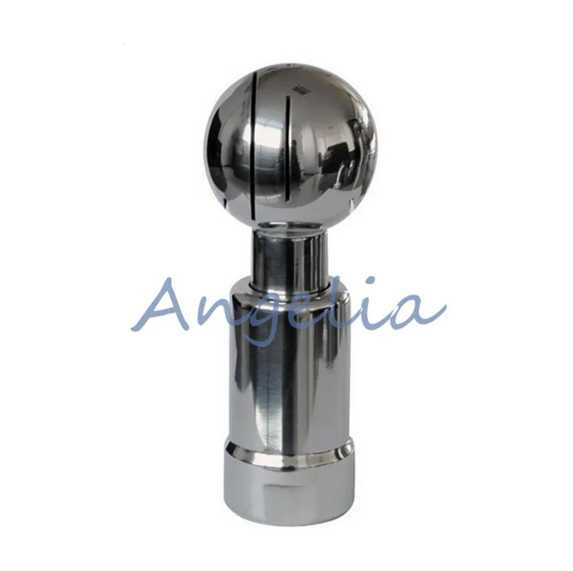DN10 3/8" BSP Stainless Steel 304 Female Thread Tank Cleaning Head Sanitary Rotary Spray Ball
DN10 3/8" BSP Stainless Steel 304 Female Thread Tank Cleaning Head Sanitary Rotary Spray Ball