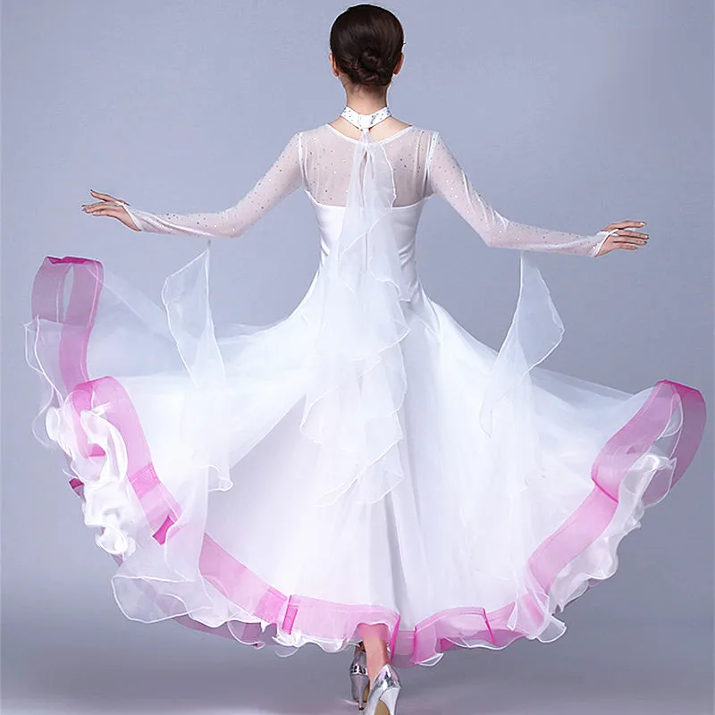 viennese waltz dress for kids ballroom dress waltz standard ballroom dance dress fringe women dance wear dance costumes white
viennese waltz dress for kids ballroom dress waltz standard ballroom dance dress fringe women dance wear dance costumes white