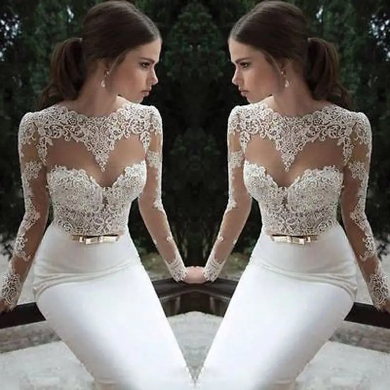 New Fashion Women Sexy Lace Long Dress Ladies Long Sleeve Hot Summer Hollow Out Backless Dresses Clothes
New Fashion Women Sexy Lace Long Dress Ladies Long Sleeve Hot Summer Hollow Out Backless Dresses Clothes