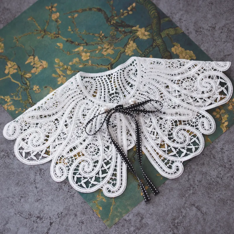 YSMILE Y Women Sweet Lace Tie Up Fake Collar Fashion Hollow Out All Match Detachable Collar Shirt Decoration Collar For Female
YSMILE Y Women Sweet Lace Tie Up Fake Collar Fashion Hollow Out All Match Detachable Collar Shirt Decoration Collar For Female