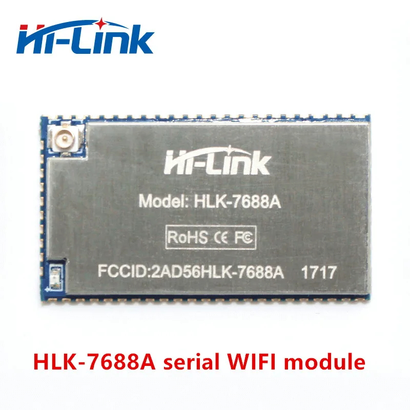 Free Shipping 20pcs/lot WIFI Module MT7688AN Chip Supports transparent OpenWrt Smart Devices and Cloud Services Applications
Free Shipping 20pcs/lot WIFI Module MT7688AN Chip Supports transparent OpenWrt Smart Devices and Cloud Services Applications