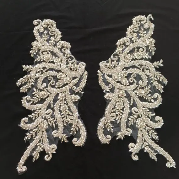Rhinestone Bodice Appliqu Crystal Bodice Applique For Wedding Dress Bridal Supplies
Rhinestone Bodice Appliqu Crystal Bodice Applique For Wedding Dress Bridal Supplies