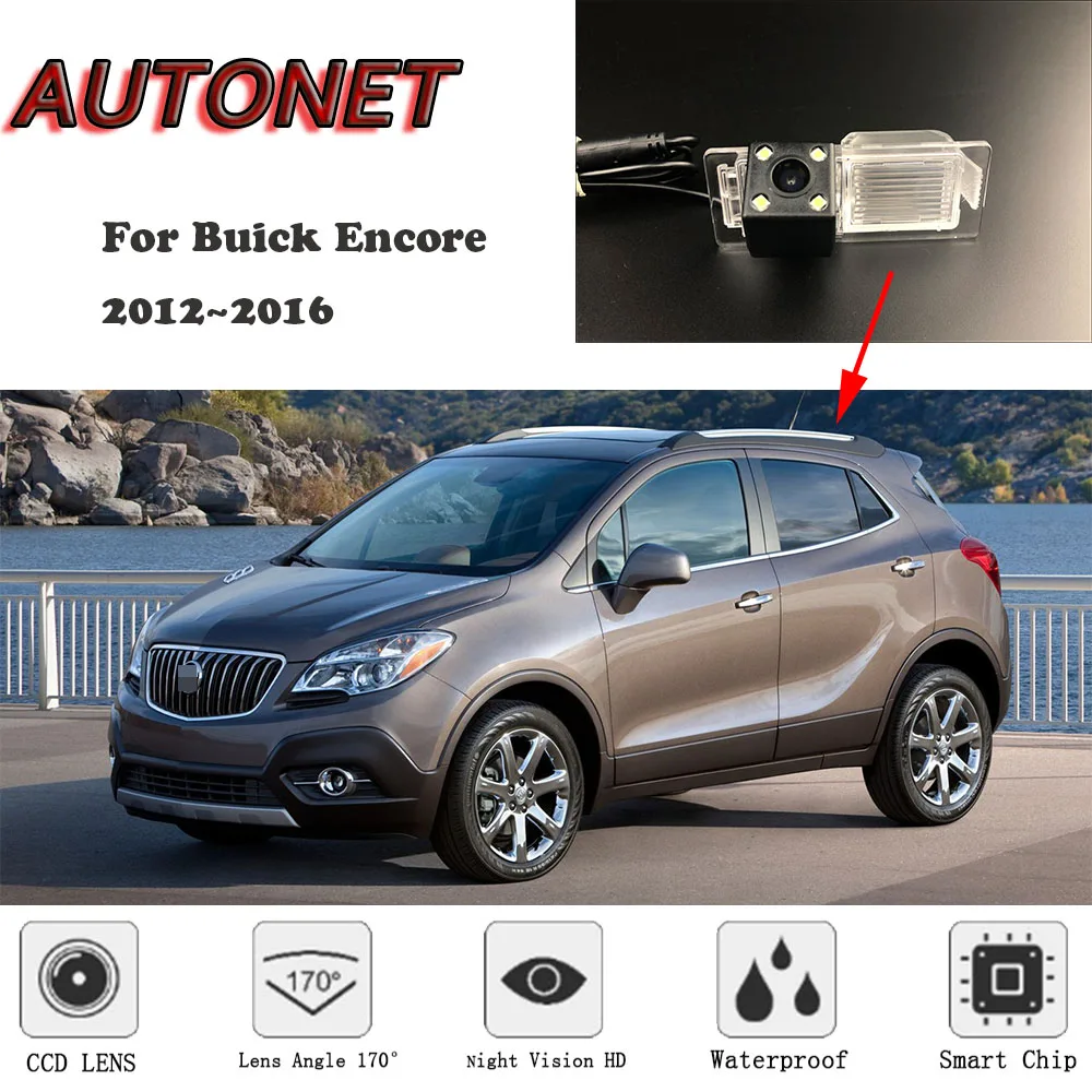 AUTONET Rear View camera For Buick Encore 2012~2016/Night Vision/CCD/Reverse Camera/Backup Camera/license plate camera
AUTONET Rear View camera For Buick Encore 2012~2016/Night Vision/CCD/Reverse Camera/Backup Camera/license plate camera