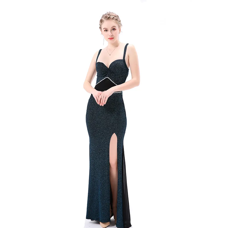 Sexy Open-fork Banquet Evening Dress 2019 New Long Slim Princess Dress Sleeveless Sweetheart Prom Party Dress
Sexy Open-fork Banquet Evening Dress 2019 New Long Slim Princess Dress Sleeveless Sweetheart Prom Party Dress