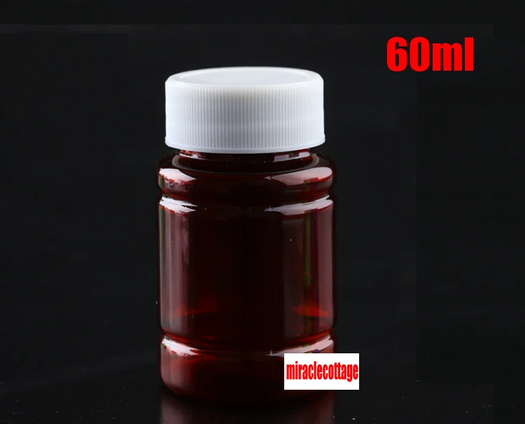 100pcs 60ml Brown Color Wide Mouth Plastic Bottles,Capsule Containers, Sample Packing Bottles, Medicine Storages Screw Caps
100pcs 60ml Brown Color Wide Mouth Plastic Bottles,Capsule Containers, Sample Packing Bottles, Medicine Storages Screw Caps