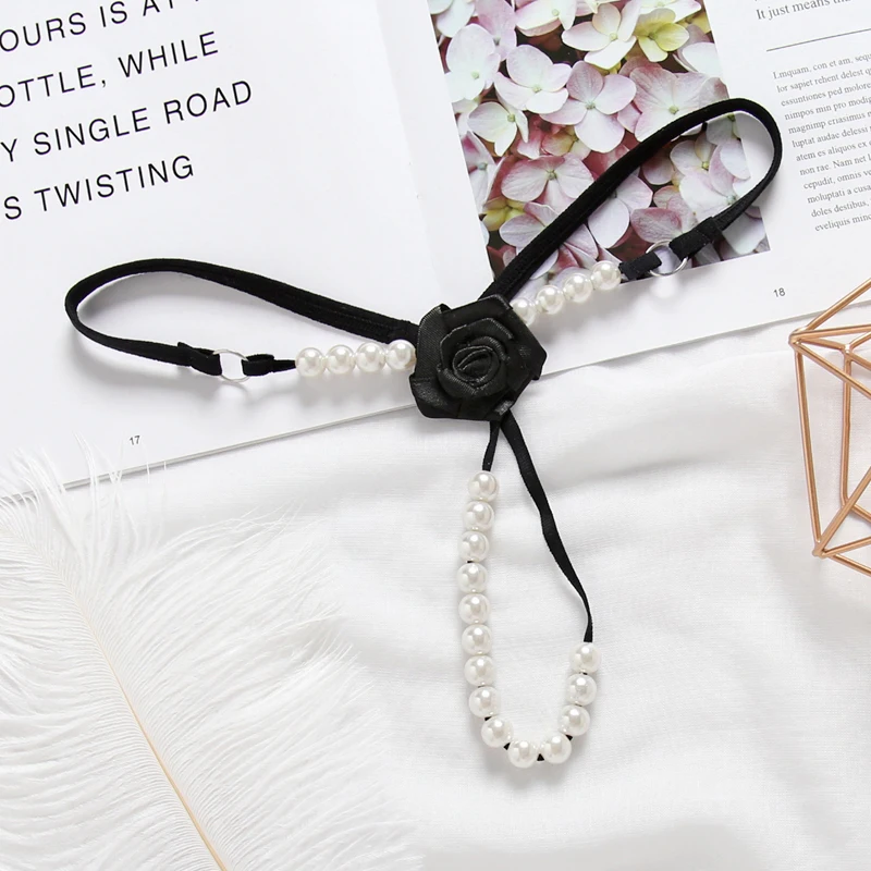 Leechee Sexy Women Pearl Flower Thongs and G Strings T Pants Rose Tangas Female Low Waist Transparent Temptation Panties WY2143
Leechee Sexy Women Pearl Flower Thongs and G Strings T Pants Rose Tangas Female Low Waist Transparent Temptation Panties WY2143
