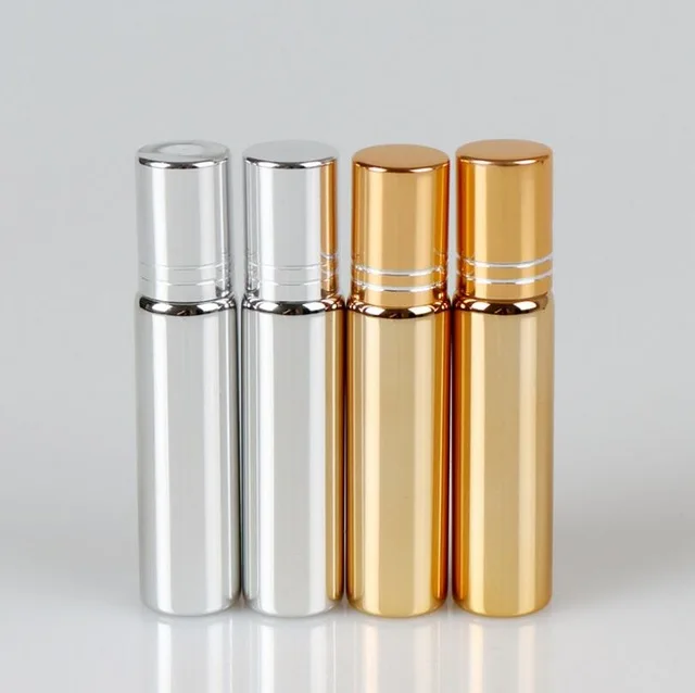 200pcs/lot 10 ml Gold/Silver Metal Roller Bottle For Essential Oils UV Roll-on Glass Bottle lin3606
200pcs/lot 10 ml Gold/Silver Metal Roller Bottle For Essential Oils UV Roll-on Glass Bottle lin3606