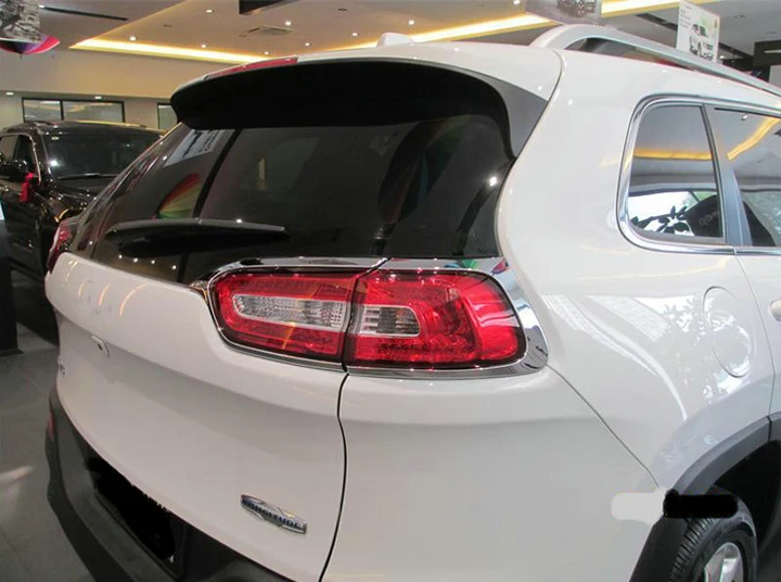 For Jeep Cherokee Limited 2014 2015 2016 ABS Chrome Tail light Cover Trim new Car Accessories Stickers
For Jeep Cherokee Limited 2014 2015 2016 ABS Chrome Tail light Cover Trim new Car Accessories Stickers