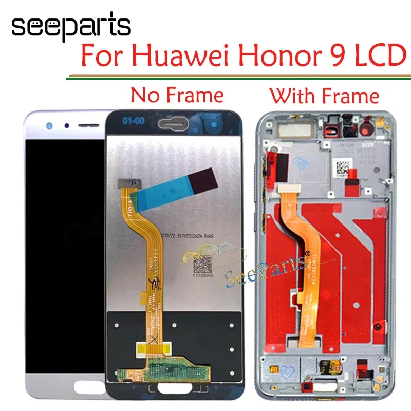 For Huawei Honor 9 Display LCD Tuoch Screen Assembly For Honor 9 Lcd With Frame For Huawei Honor 9 STF-L09 STF-AL00 STF-AL10 LCD
For Huawei Honor 9 Display LCD Tuoch Screen Assembly For Honor 9 Lcd With Frame For Huawei Honor 9 STF-L09 STF-AL00 STF-AL10 LCD