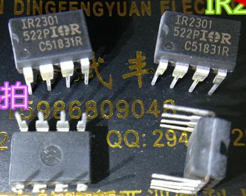 Оригинальное качество, 10 шт., 100 шт., подходит для интегральных схем IC IR2301 IR2301PBF DIP8
Оригинальное качество, 10 шт., 100 шт., подходит для интегральных схем IC IR2301 IR2301PBF DIP8