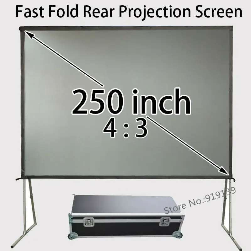 Projector Screen Size 5.08x3.81 Meters Rear Projection Film 250inch For Outdoor Indoor Community Events Display
Projector Screen Size 5.08x3.81 Meters Rear Projection Film 250inch For Outdoor Indoor Community Events Display
