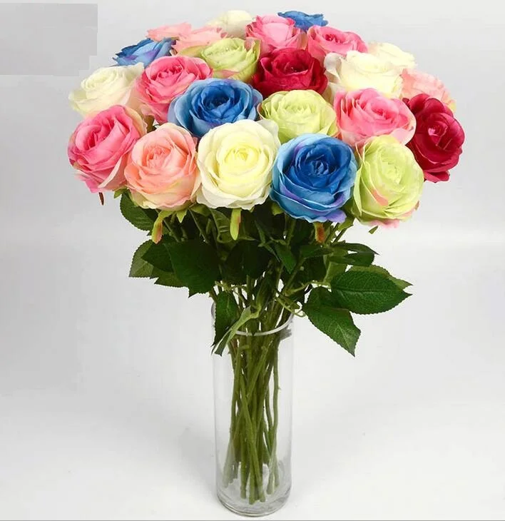 30pcs Rose Silk Craft Flowers artificial flowers Real Touch Flowers For Wedding Birthday party Room Decoration Cheap SF0208
30pcs Rose Silk Craft Flowers artificial flowers Real Touch Flowers For Wedding Birthday party Room Decoration Cheap SF0208